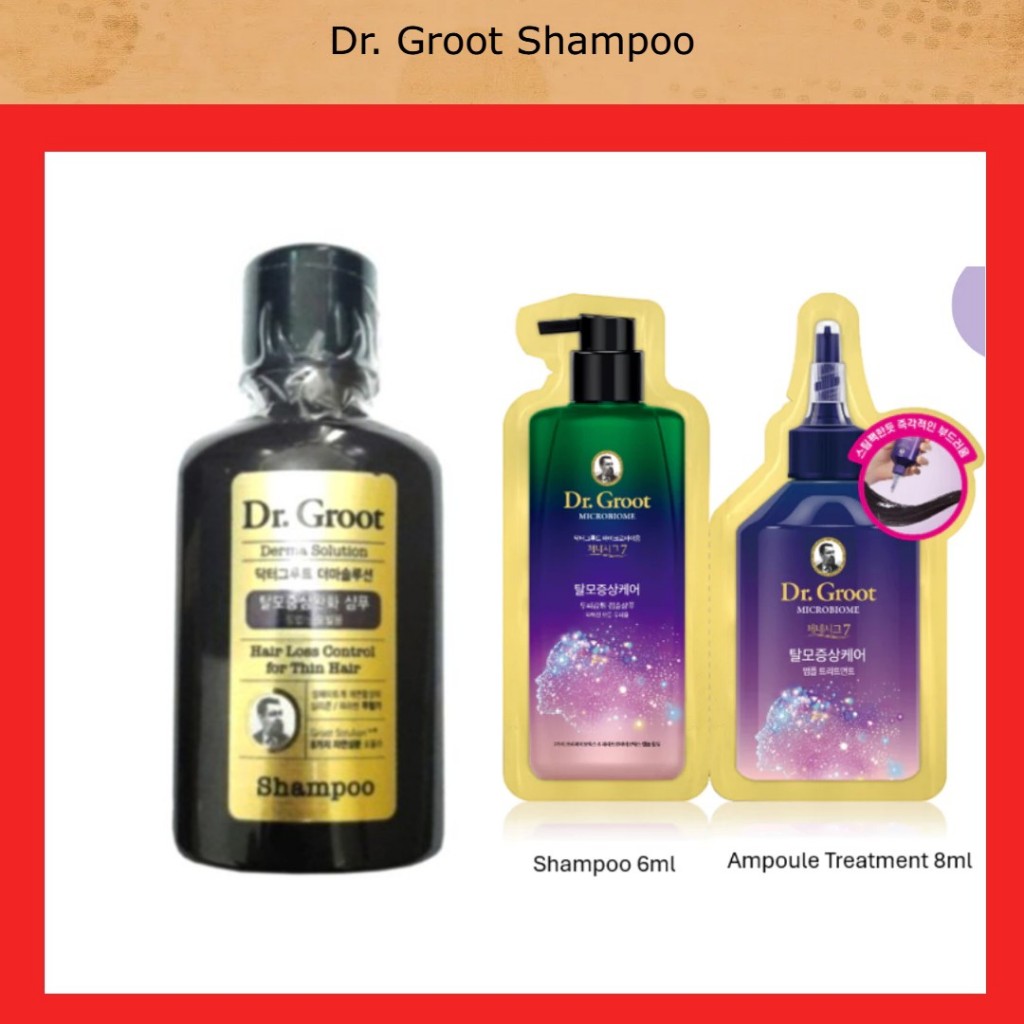 Dr. Groot Hair Loss Control For Thin Hair Shampoo 50ml | Shopee Malaysia