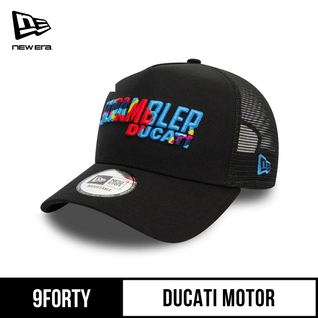 New Era Ducati Baseball Cap - Logo Mütze Für Motorrad Fans Schwarz