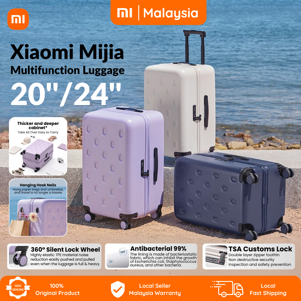 Xiaomi Mi Mijia Suitcase 20inch 24inch TSA Lock Spinner Wheel Carry On ...