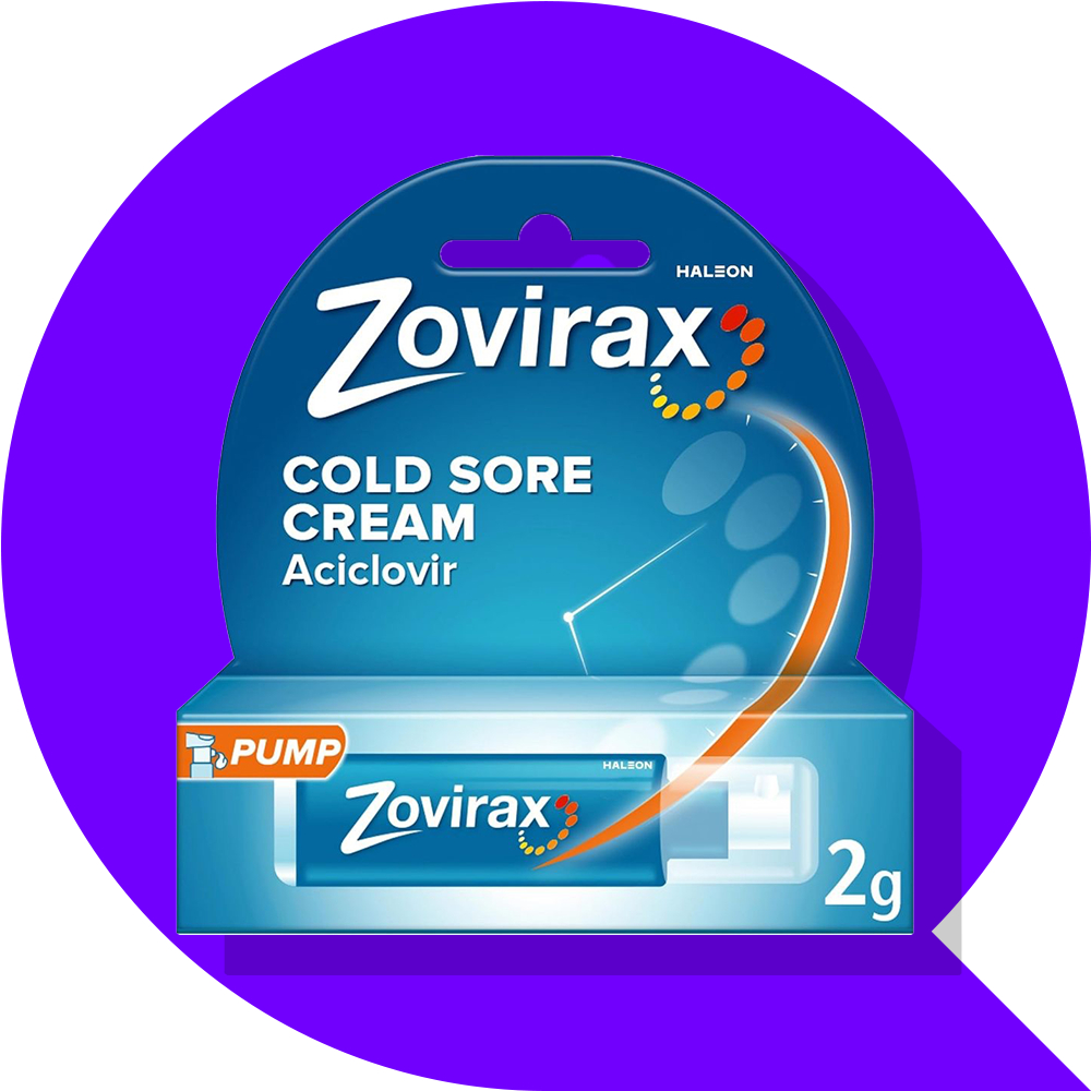 Zovirax Cold Sore Treatment Cream, Pump Dispenser, l 2g | Shopee Malaysia