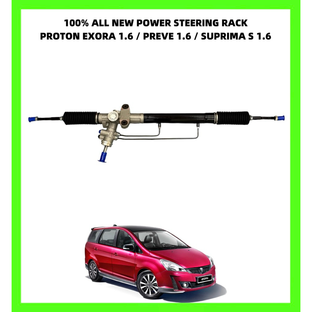 100% ALL NEW POWER STEERING RACK PROTON EXORA CPS,BOLD / PREVE TURBO ...