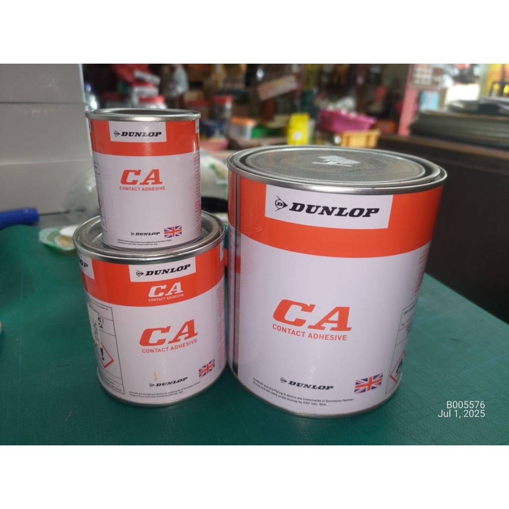 ORIGINAL DUNLOP CA GLUE / DUNLOP GUM # 65ml / 250ml / 900ml Gam Wood ...