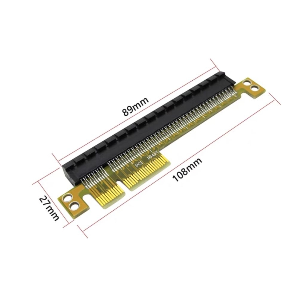 PCIE x1/x4 to x16 riser | Shopee Malaysia