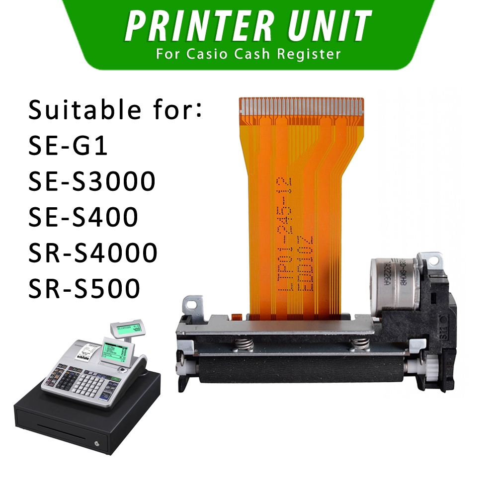 Casio Cash Register Thermal Printer Unit Spare Part for SEC450 SRS500 ...