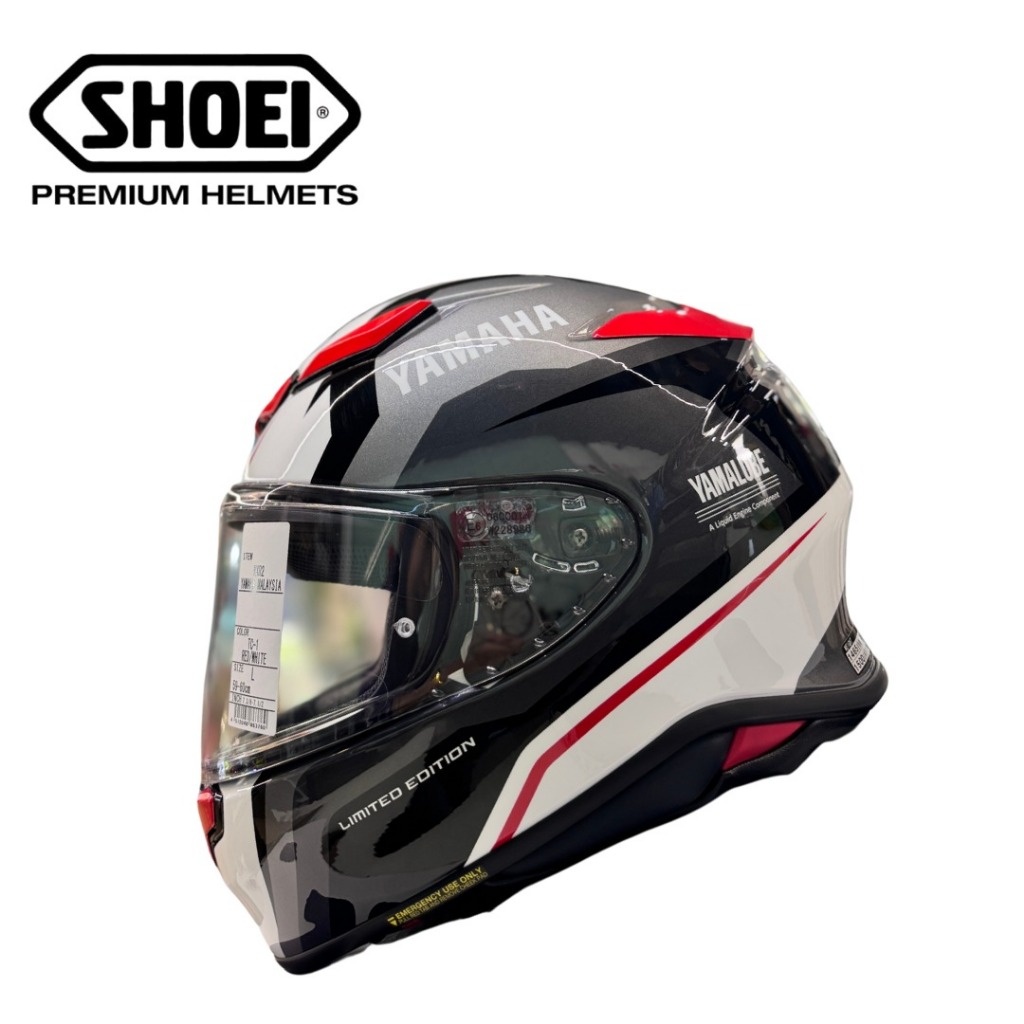 helmet full face shoei malaysia ORIGINAL SHOEI FULLFACE HELMET NXR 2 YAMAHA MALAYSIA TC-1 ORIGINAL SHOEI  NXR 2
