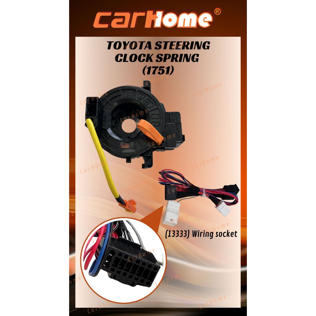 TOYOTA PERODUA 2in1 Clock Spring + Airbag Boom Set (For GR Sport ...