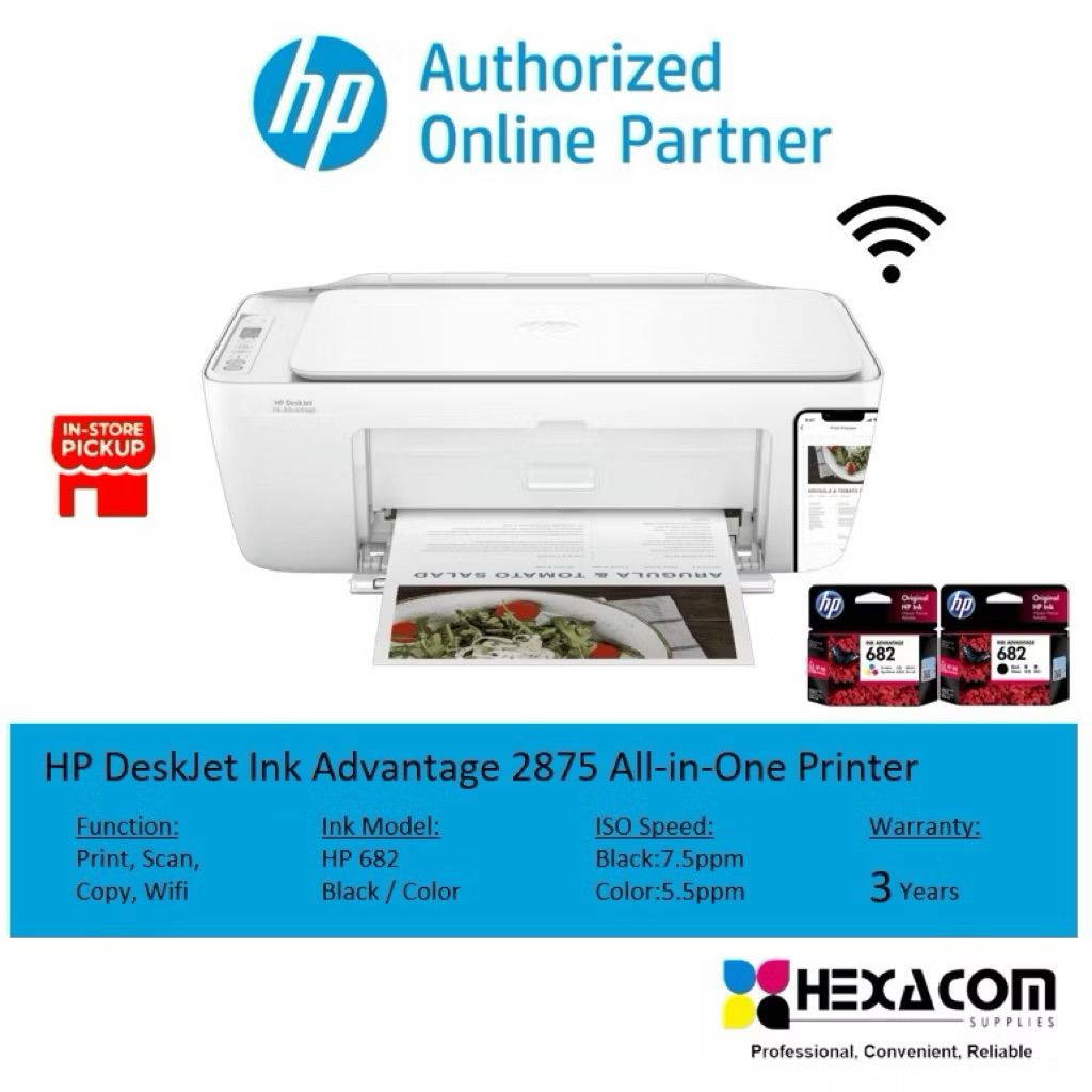 HP 2988 / 2989 All In One Printer Ink Advantage Print/Scan/Copy ...