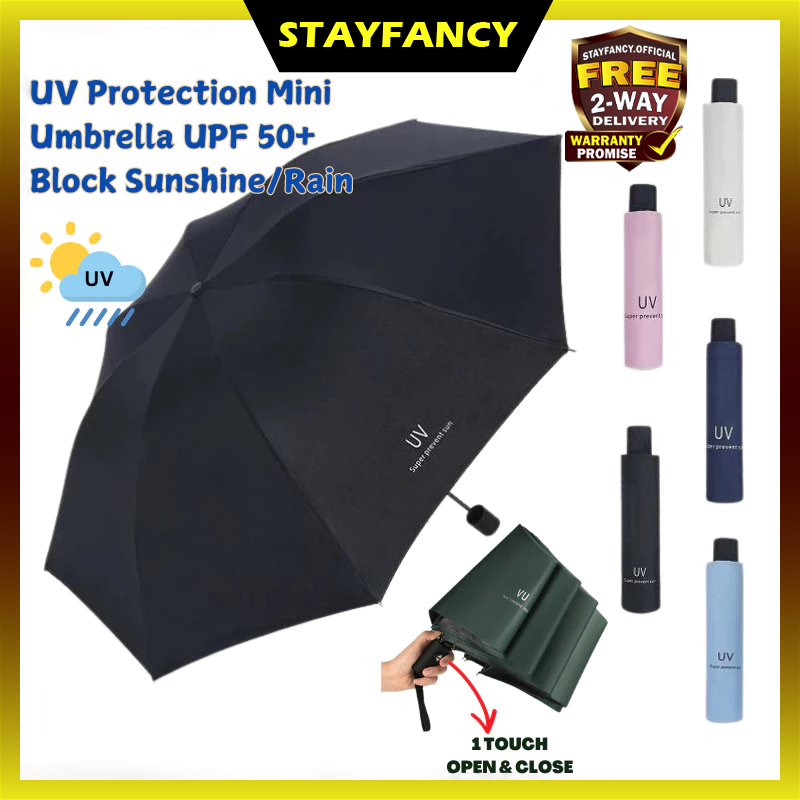 S.F Dual-Use Sun Umbrella Folding Sunscreen UV Umbrella 8 Bone Paraguas ...