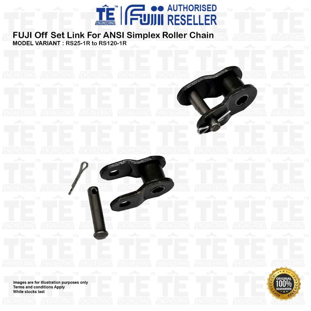 FUJI Off Set Link For ANSI Simplex Roller Chain ( RS25-1R to RS120-1R ...