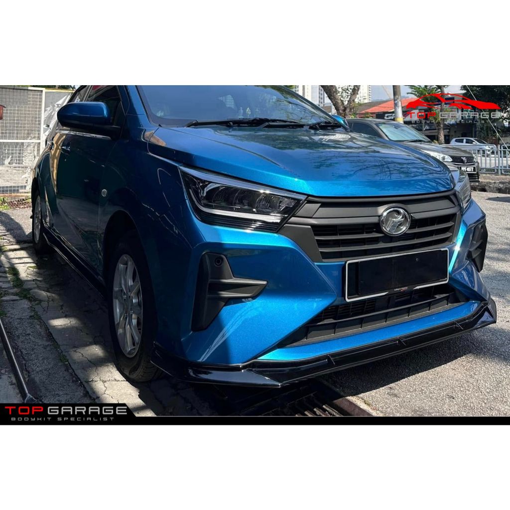 Axia 2023 RS Bodykit PU Material ( Skirting, Diffuser, Body Kit, Lip ...