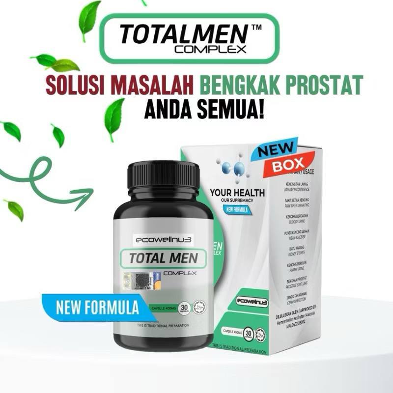 [ORIGINAL HQ] TOTALMEN COMPLEX SUPPLEMENT MASALAH KENCING TAK LAWAS ...