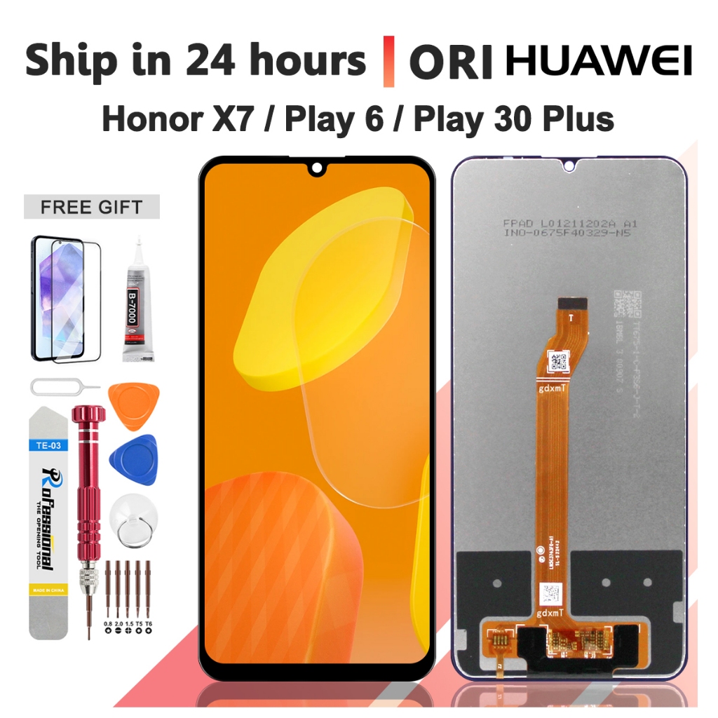 LCD FOR Honor X7 / Play 6 / Play 30 Plus Replacement components for ...