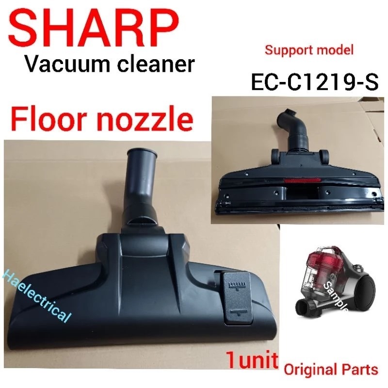 SHARP Vacuum Cleaner Floor Nozzle ECC1219S / EC-C1219-S (0RlGlNAL PART ...