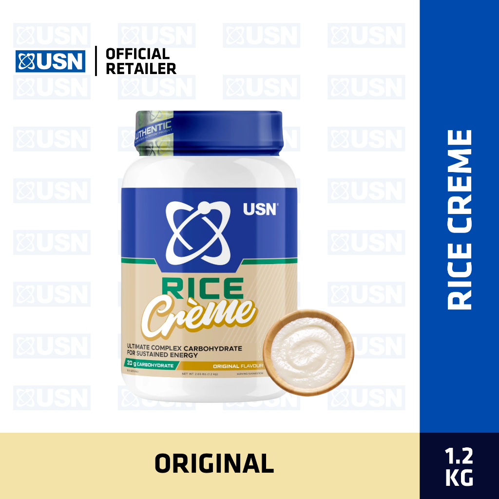 USN Rice Creme 1.2kg USN’s cream of rice– Complex Carbohydrate for ...
