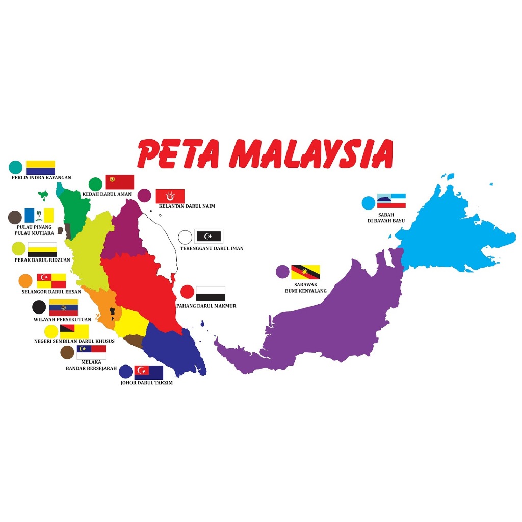 Peta Malaysia untuk diy buku skrap | Shopee Malaysia