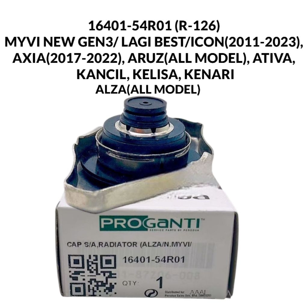 Original Perodua Radiator Cap New Myvi Gen 3 / Myvi Lagi Best / Axia ...
