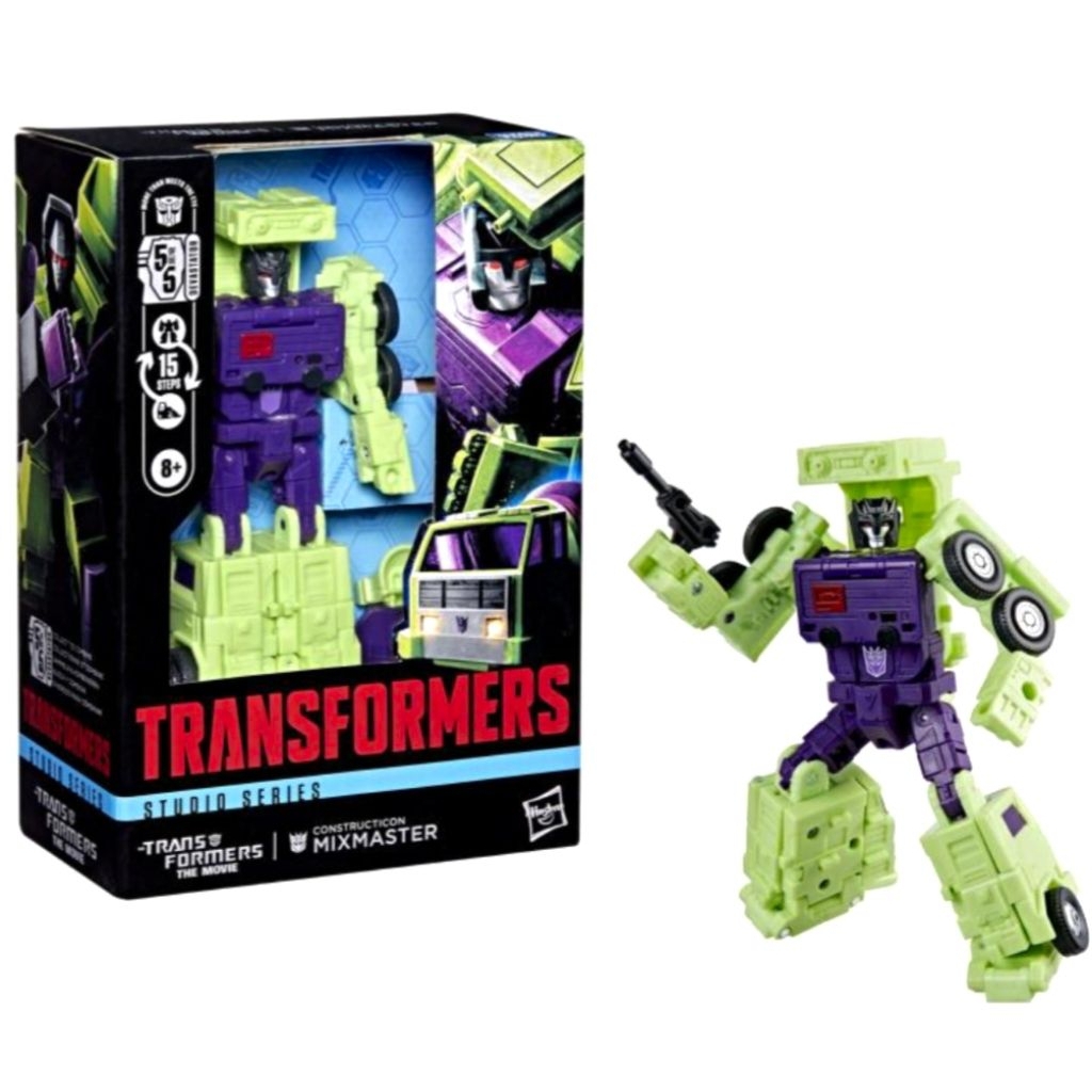 Transformers Studio Series Voyager Class Constructicon Mixmaster (Part ...