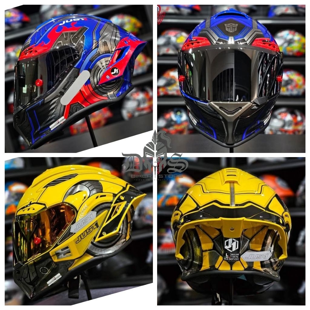 Biker Helmet Yellow Predator Motorcycle Helmet China Open Face