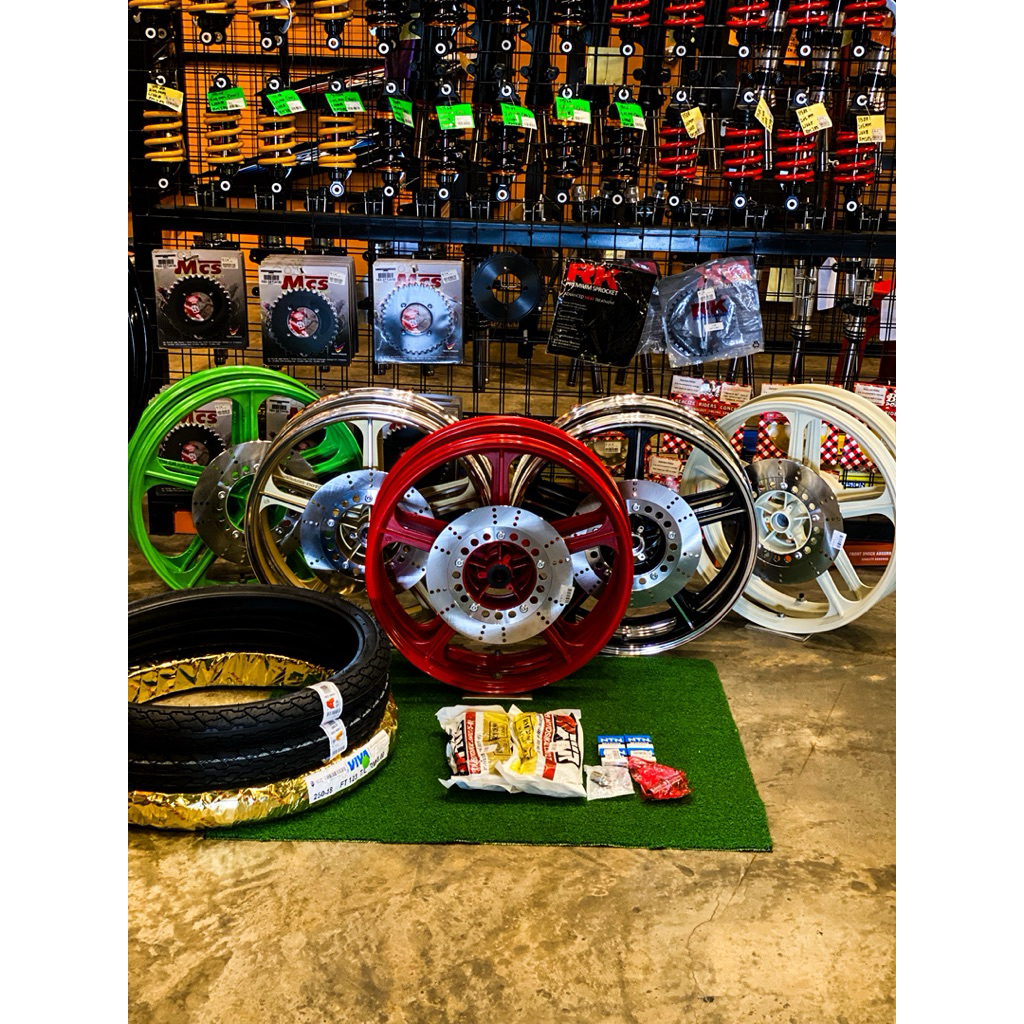 SPORTRIM AR125 FULL CHOP CUSTOM 1.4/1.85x18 PNP 125ZR ( Ada Lubang ABS ...