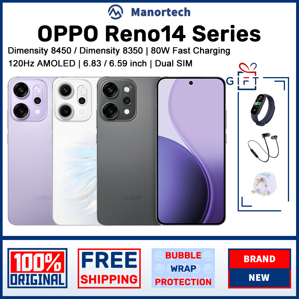 OPPO Reno14 Pro Dimensity 8450 / OPPO Reno14 Dimensity 8350 120Hz ...
