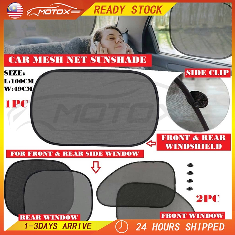 MOTOX Car Sunshade Window Sun Shade Net Windscreen Windshield Visor ...