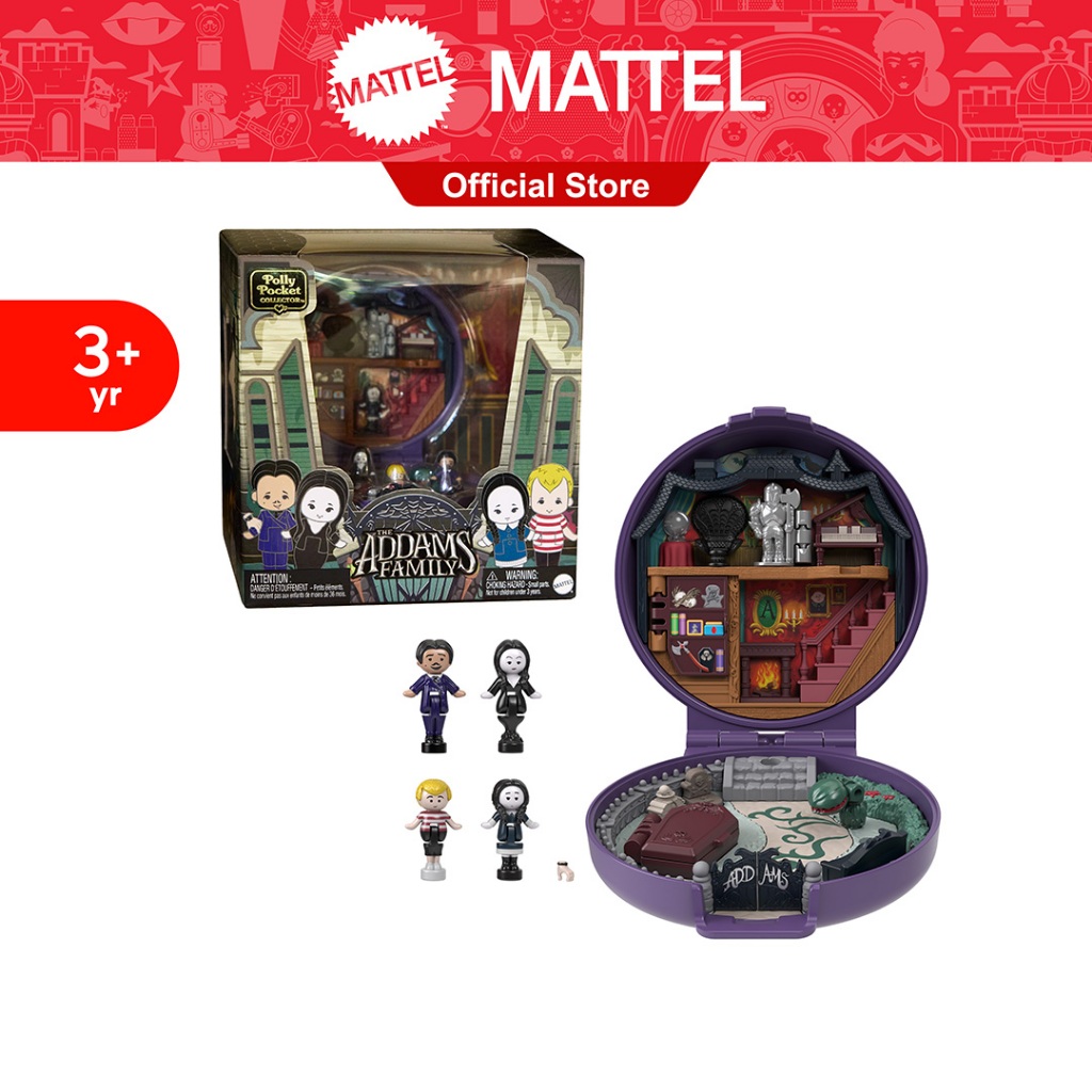 ONLINE EXCLUSIVE] Polly Pocket Collector The Addams Family Compact