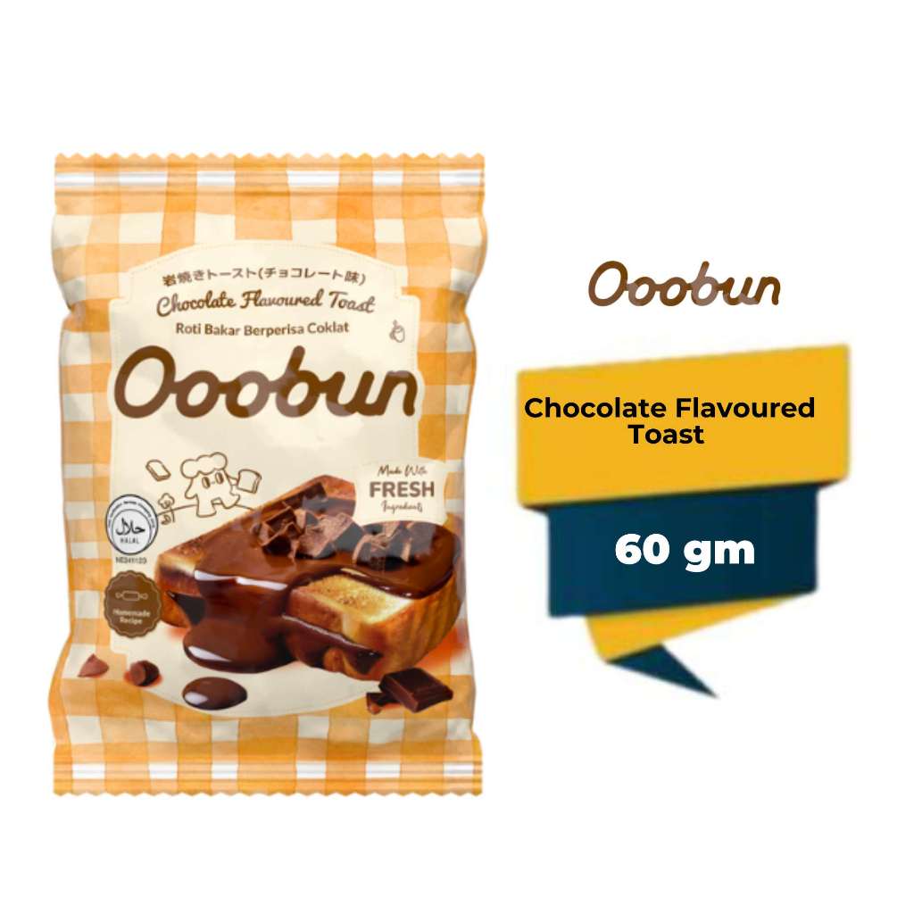 OOOBUN CHOCOLATE / STRAWBERRY / BLUEBERRY / CHEESE FLAVORED TOAST – 60G ...