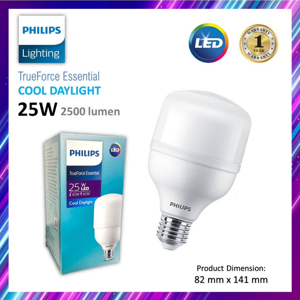 Philips 25w 30w 50w LED Hi Bay Bulb TrueForce Bulb E27 High Bay Bulb ...