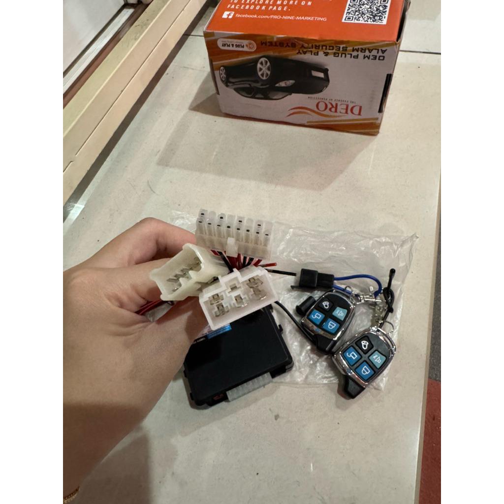 PERODUA Kancil Kembara Kenari Kelisa Plug & Play Car Alarm | Shopee ...