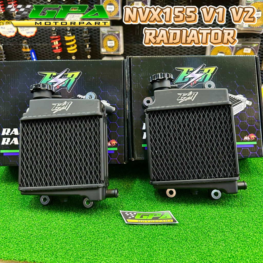 ESR RACING RADIATOR AEROX NVX155 V1 V2 PNP | Shopee Malaysia
