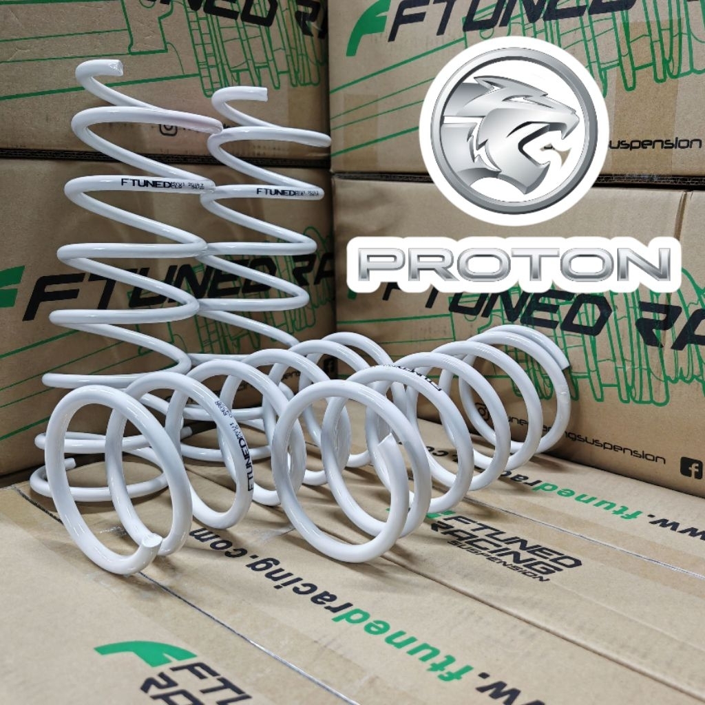 FTuned CLS Comfort Lowering Spring for Proton | Saga / Persona / S70 ...