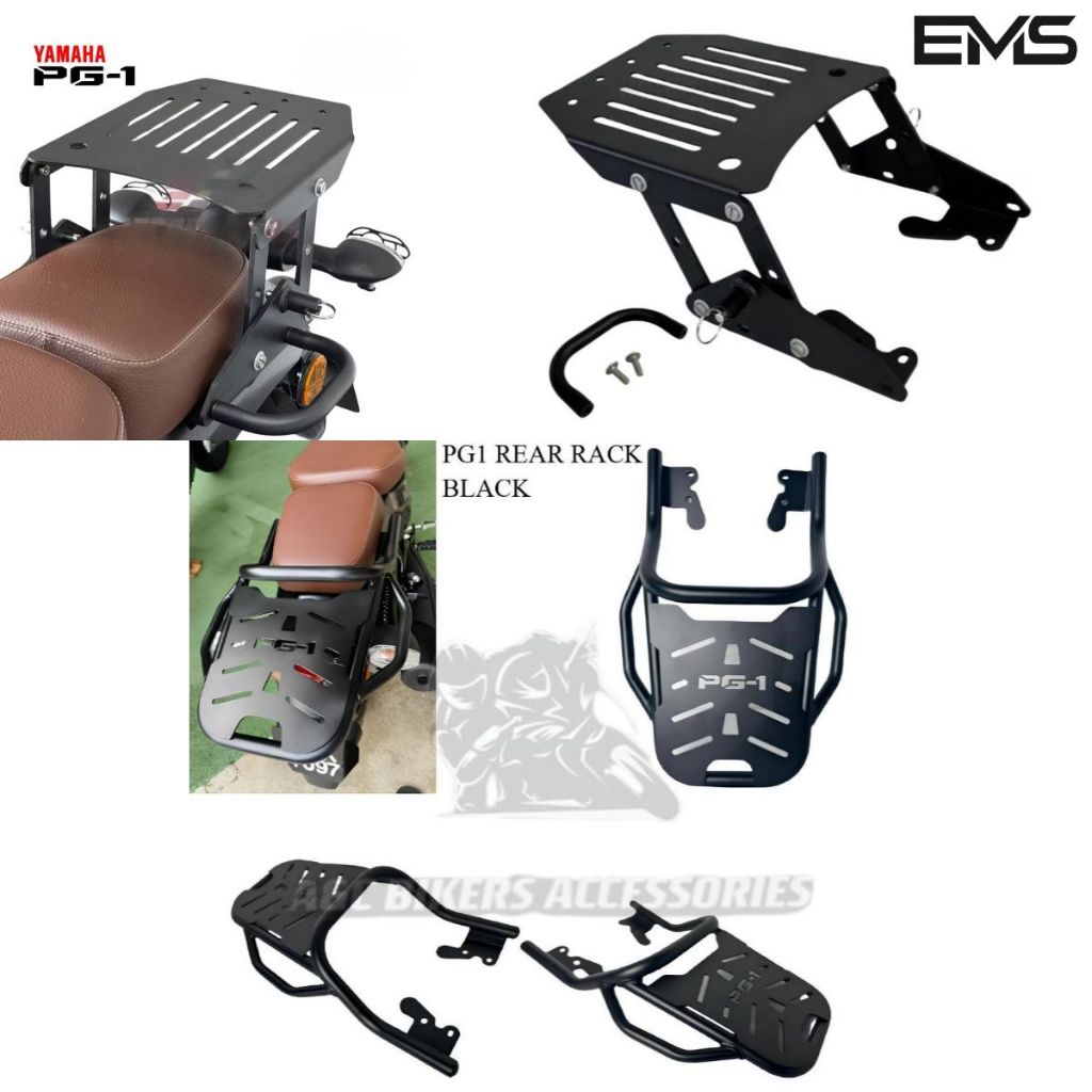 Yamaha PG1 PG-1 Rear Top Box Rack Carrier Luggage Heavy Duty Monorack ...