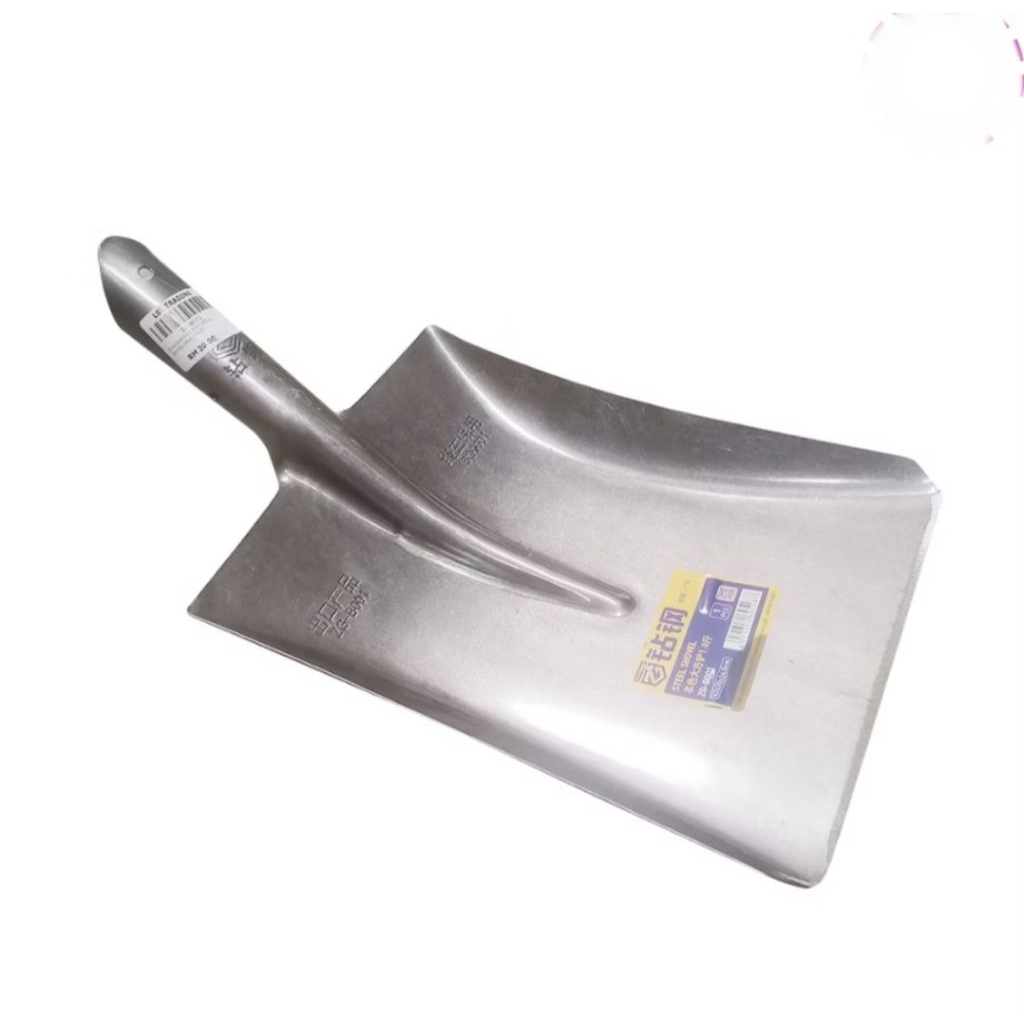 HEAVY DUTY Shovel Square Point/Flat Shovel Metal Head Spade Changkul ...