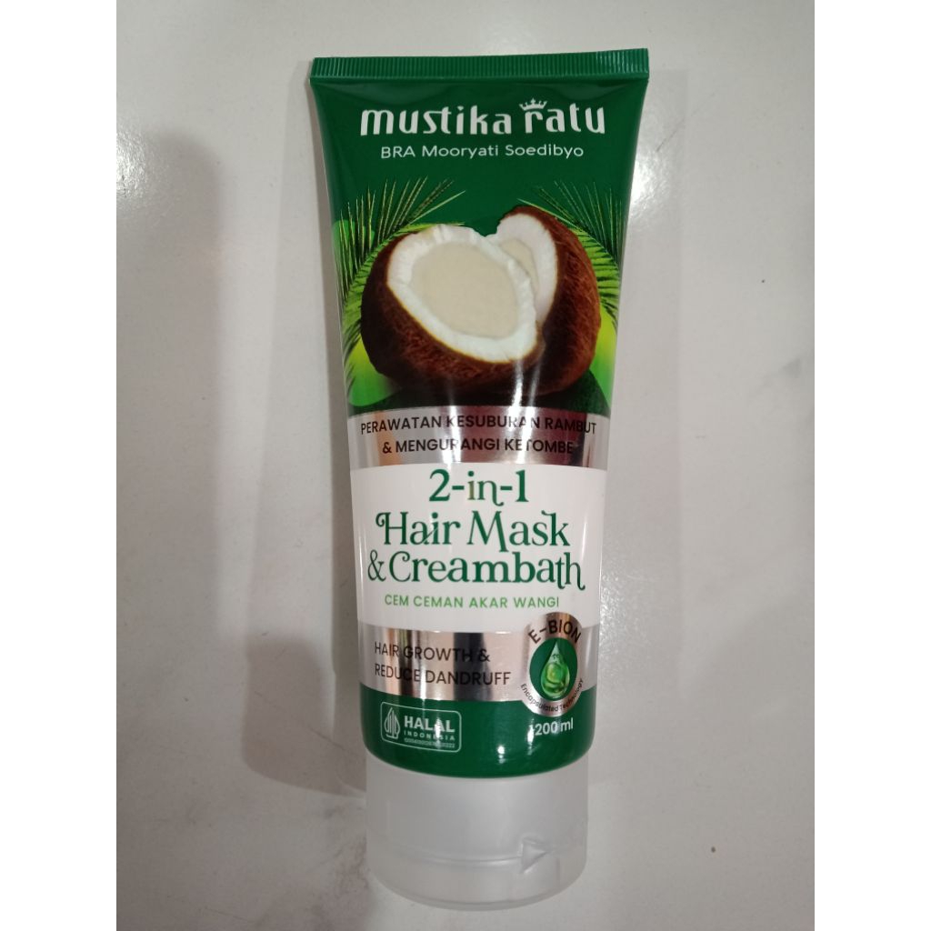 Masker Rambut Cem-Ceman Akar wangi untuk rambut berkilau | Shopee Malaysia