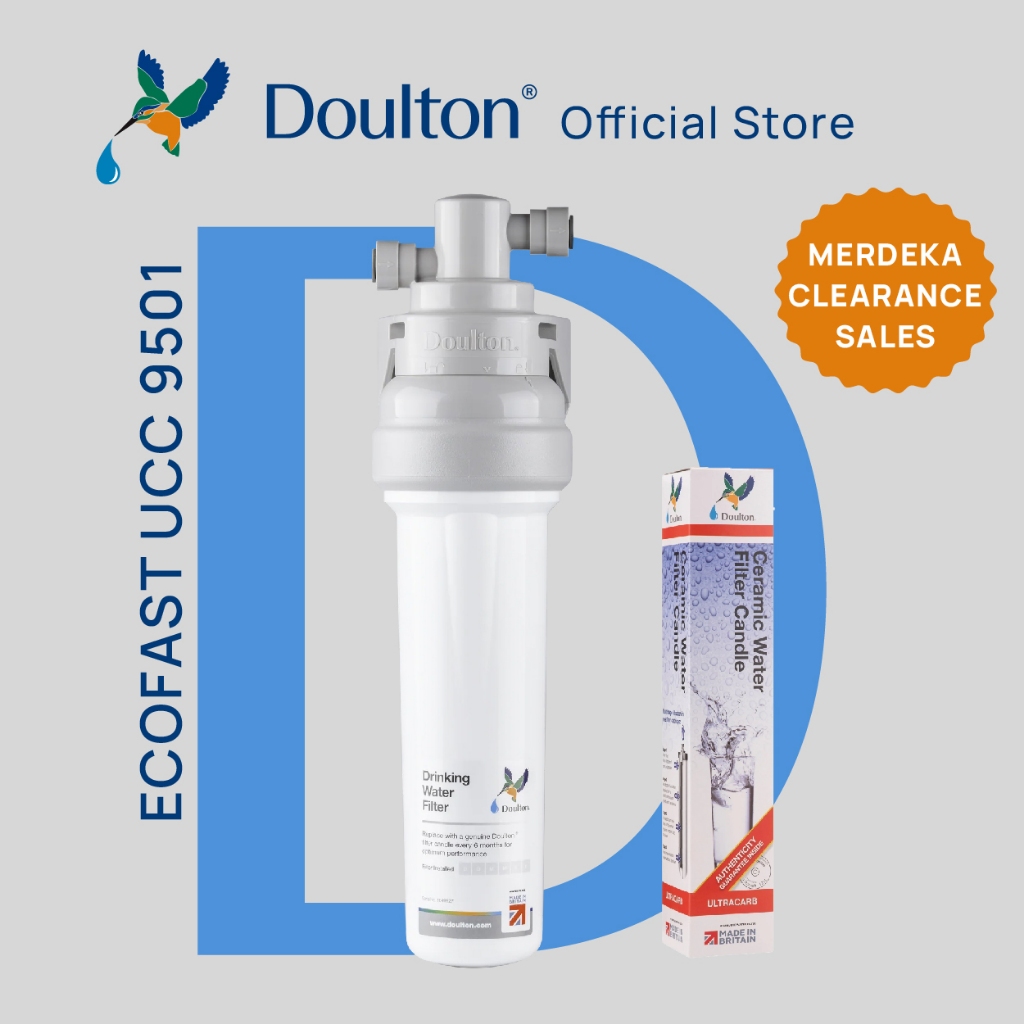 Doulton® QT Ecofast UCC (9501) Ultracarb Water Filter Purifier System ...