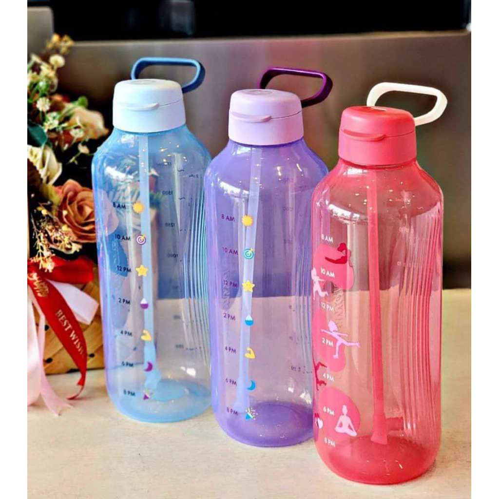 Eco botol straw tupperware(1pcs)2liter | Shopee Malaysia