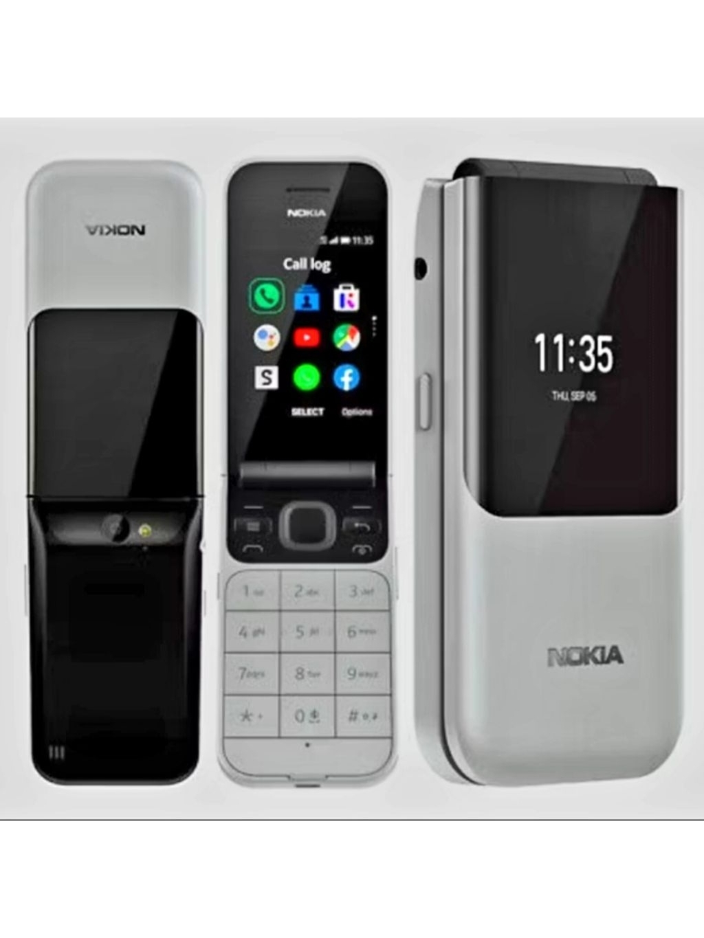 The Nokia 2720 Flip is a modern feature phone that latest update ...