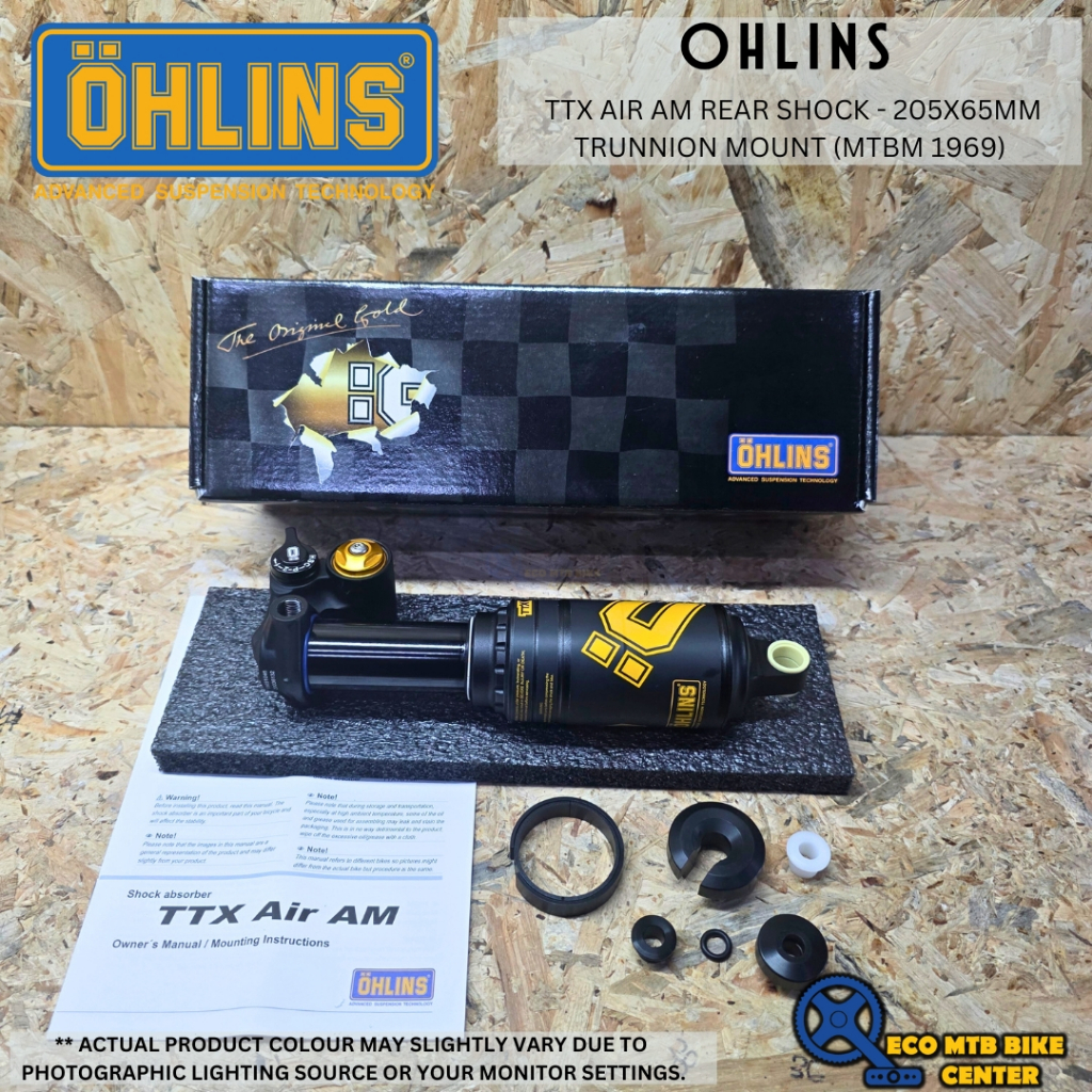OHLINS TTX Air AM Rear Shock - 205x65mm Trunnion Mount (MTBM 1969 ...
