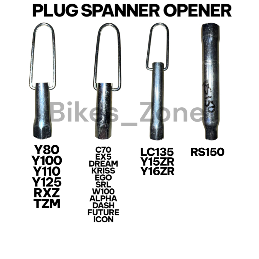 PLUG OPENER SPANNER PEMBUKA PLUG SPARK PLUG SPANNER Y80 C70 LC PLUG ...