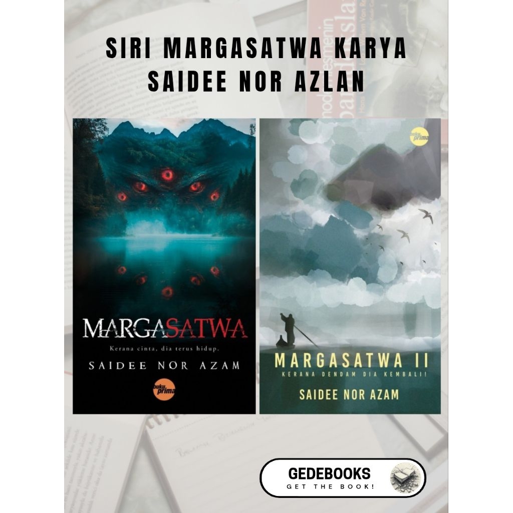 [NOVEL SERAM] Margasatwa 1 & Margasatwa 2 by Saidee Nor Azam / Misteri ...