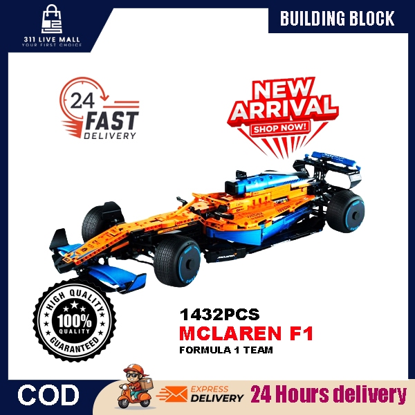 1432 PCS FORMULA 1 TEAM SUPERCAR BUILDING BLOCKS MICRO BRICKS PREMIUM ...