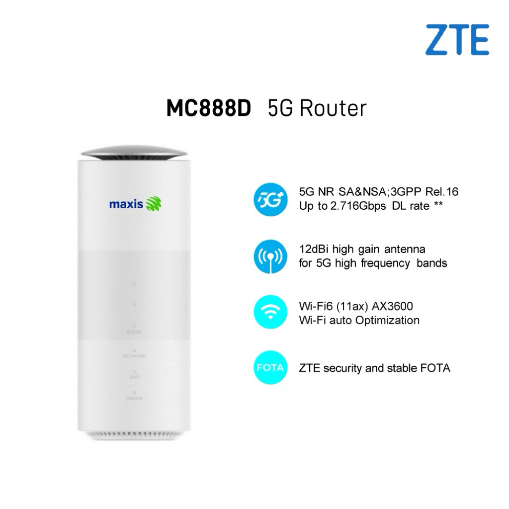 Maxis MC888D 5G Router | Shopee Malaysia