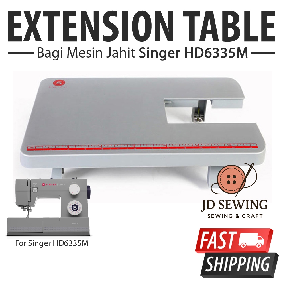 Singer HD6335M Denim Sewing Machine Extension Table | Shopee Malaysia