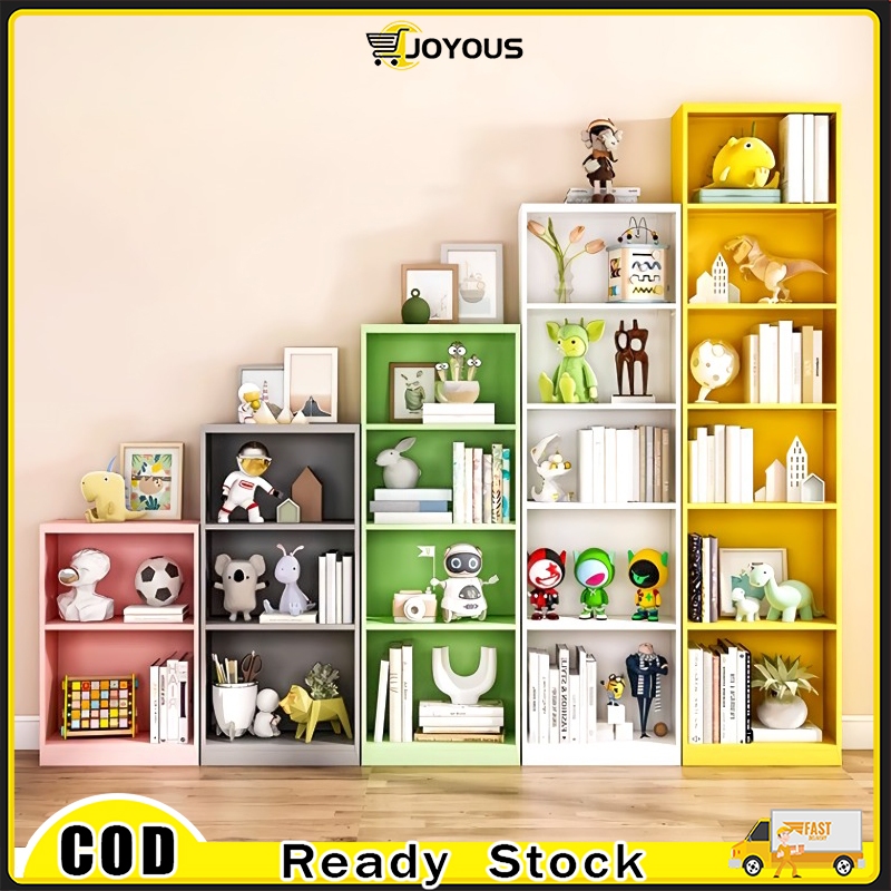 Steel Book Shelf Rak Buku Bookcase Book Cabinet Book Rack Bookshelf ...