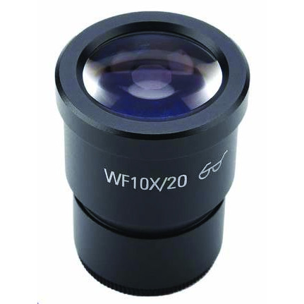 WF10X/20 Stereo Microscope Eyepiece High Eye-point Optical Ocular Lens ...