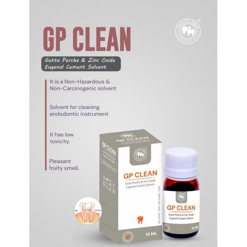 GUTTA PERCHA SOLVENT 15 ML (GP CLEAN) | Shopee Malaysia