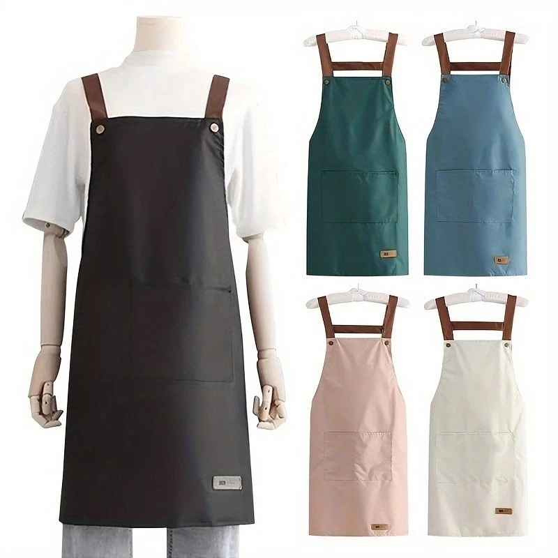 Simple Aprons For Home Kitchens Manicurists Coffee Shop Uniforms And ...
