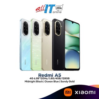 Xiaomi Smartphone Redmi A5 4G 6.88"120Hz/1.8G/4GB/128GB [Black | Blue | Gold]
