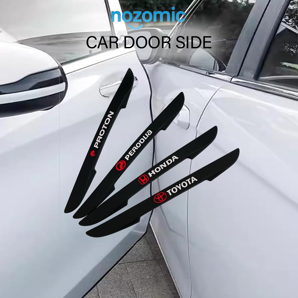 4 Pcs Set Car Door Side Anti-Collision Strip Guards Doors Side ...