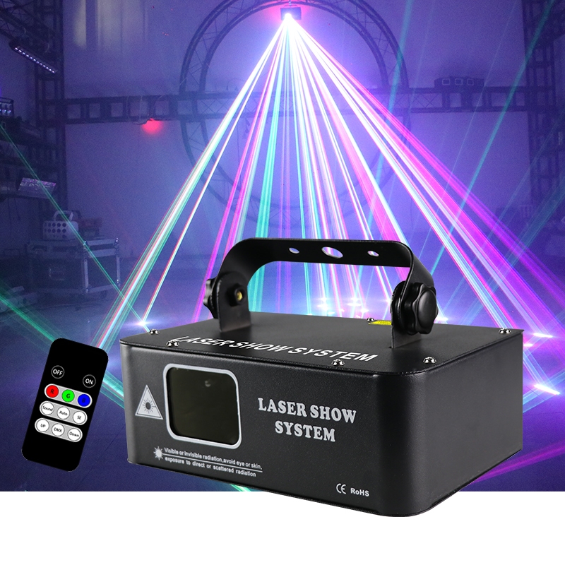 500mw RGB Laser Beam Line Scanner DJ Disco Stage Lighting Effect Dance ...
